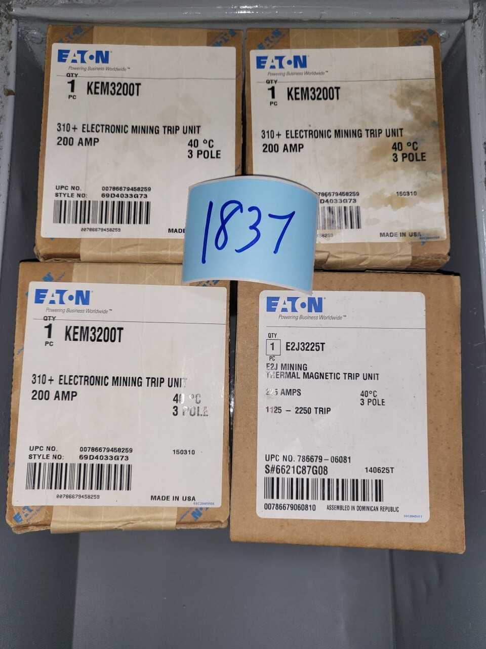 Eaton Mining Trip Units - ELECTRICAL PARTS