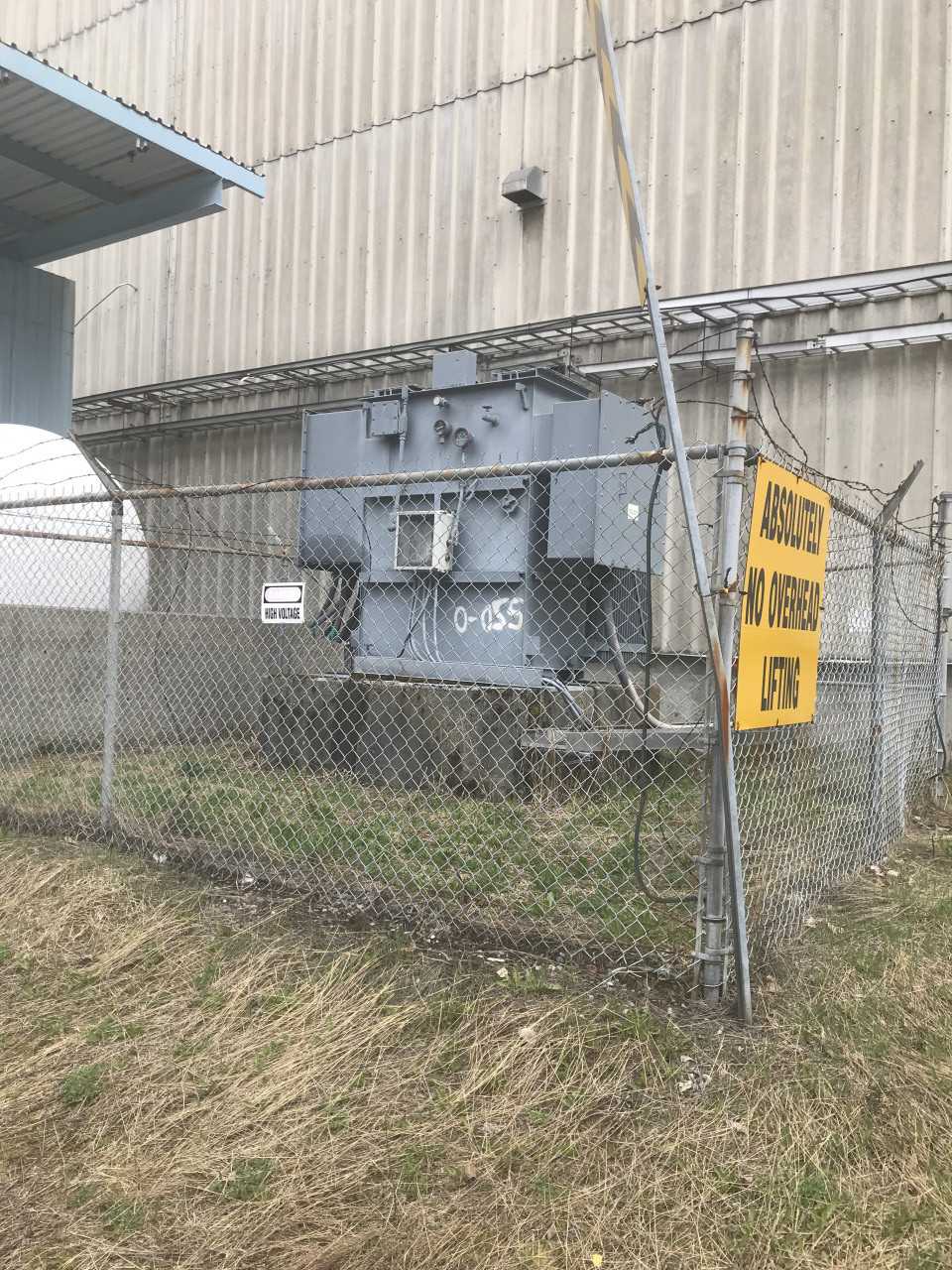 1988 Northern Transformer 5000KVA 13800V-AC Oil Type Transformer - CONTROL TRANSFORMERS