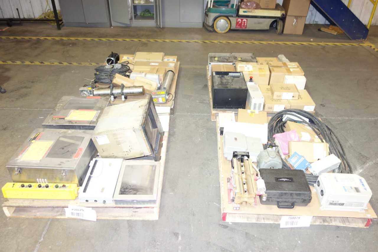 4 PALLETS OF ASSORTED ELECTRICAL AUTOMATION AND CONTROLS - ELECTRICAL COMPONENTS