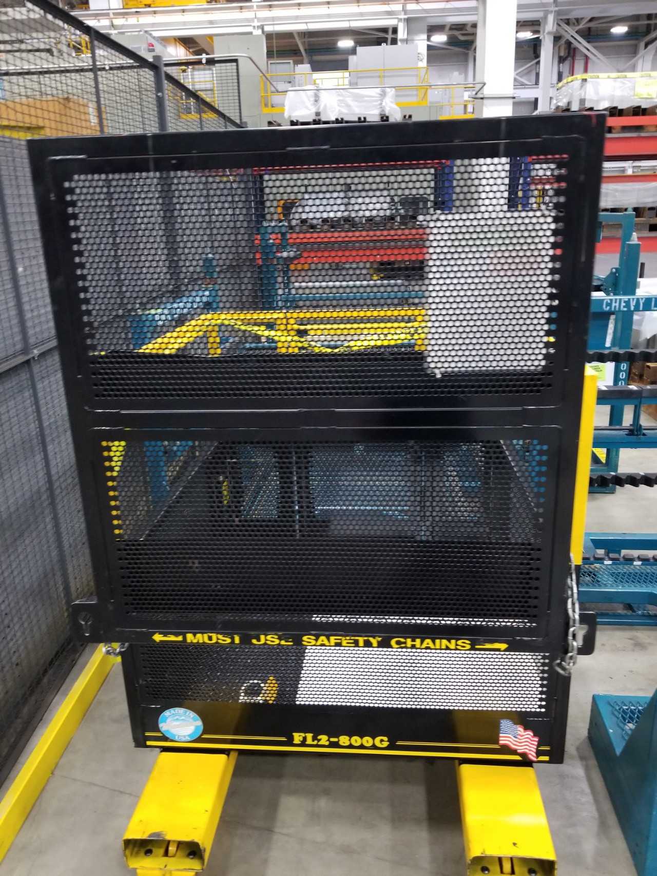 Lifting Technologies - Fork Lift Work Basket - LIFTING ATTACHMENTS