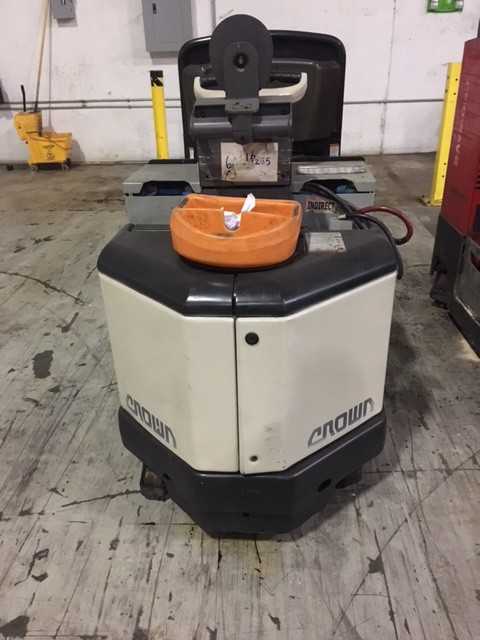 2012 CROWN PC4500-80 CENTER RIDER PALLET JACK, SUWANEE, GA - MATERIAL HANDLING