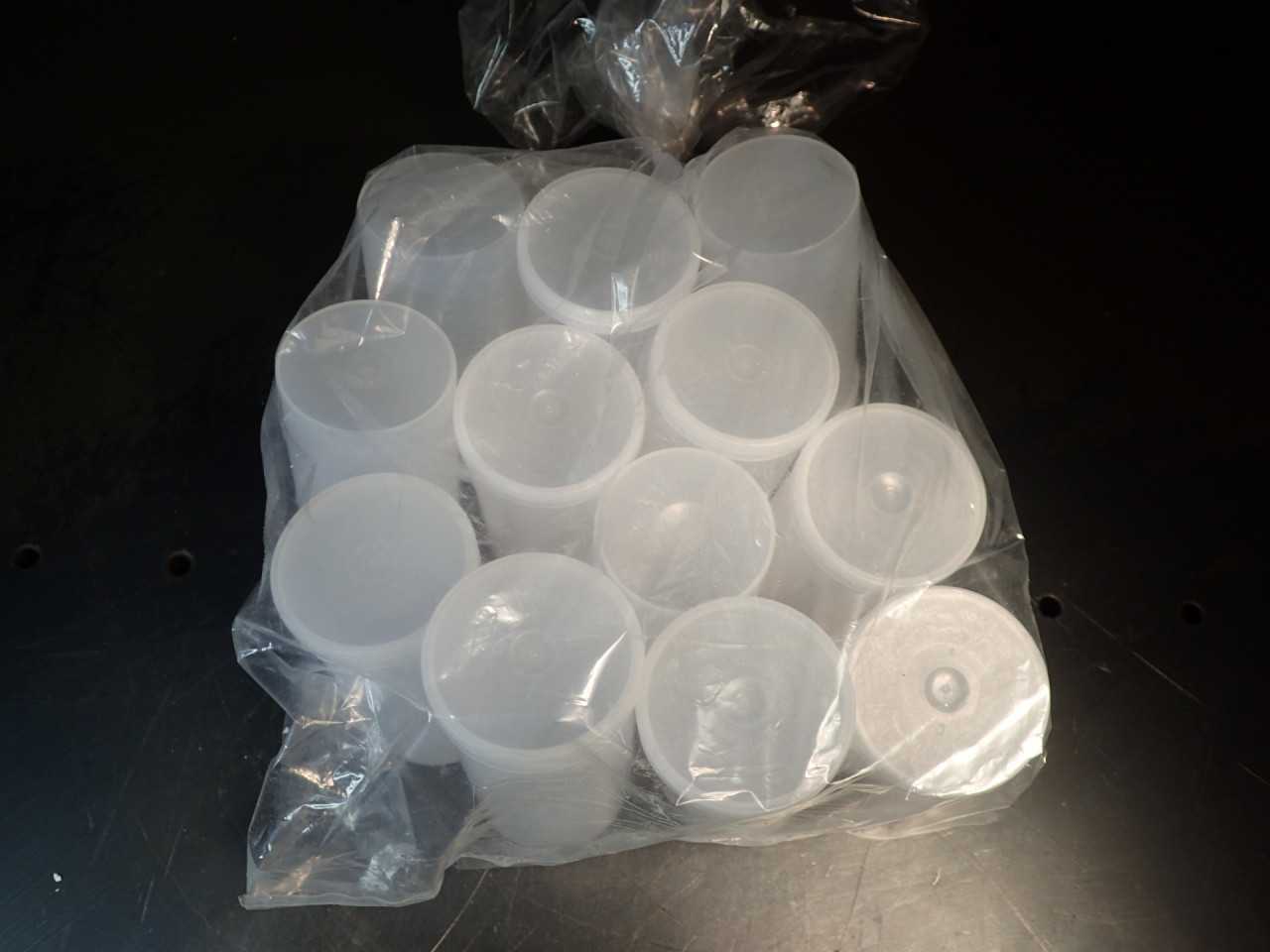 12-Pack of Nalgene 160ml Sample Vials with Snap Cap: LDPE, 6250-0160, NEW! - LAB & SCIENTIFIC