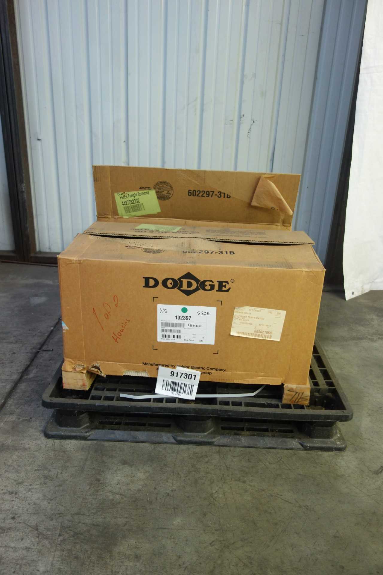 LOT OF 2 DODGE 4-7/16 SLV RTL MODULAR HOUSING ASSEMBLIES - BEARINGS