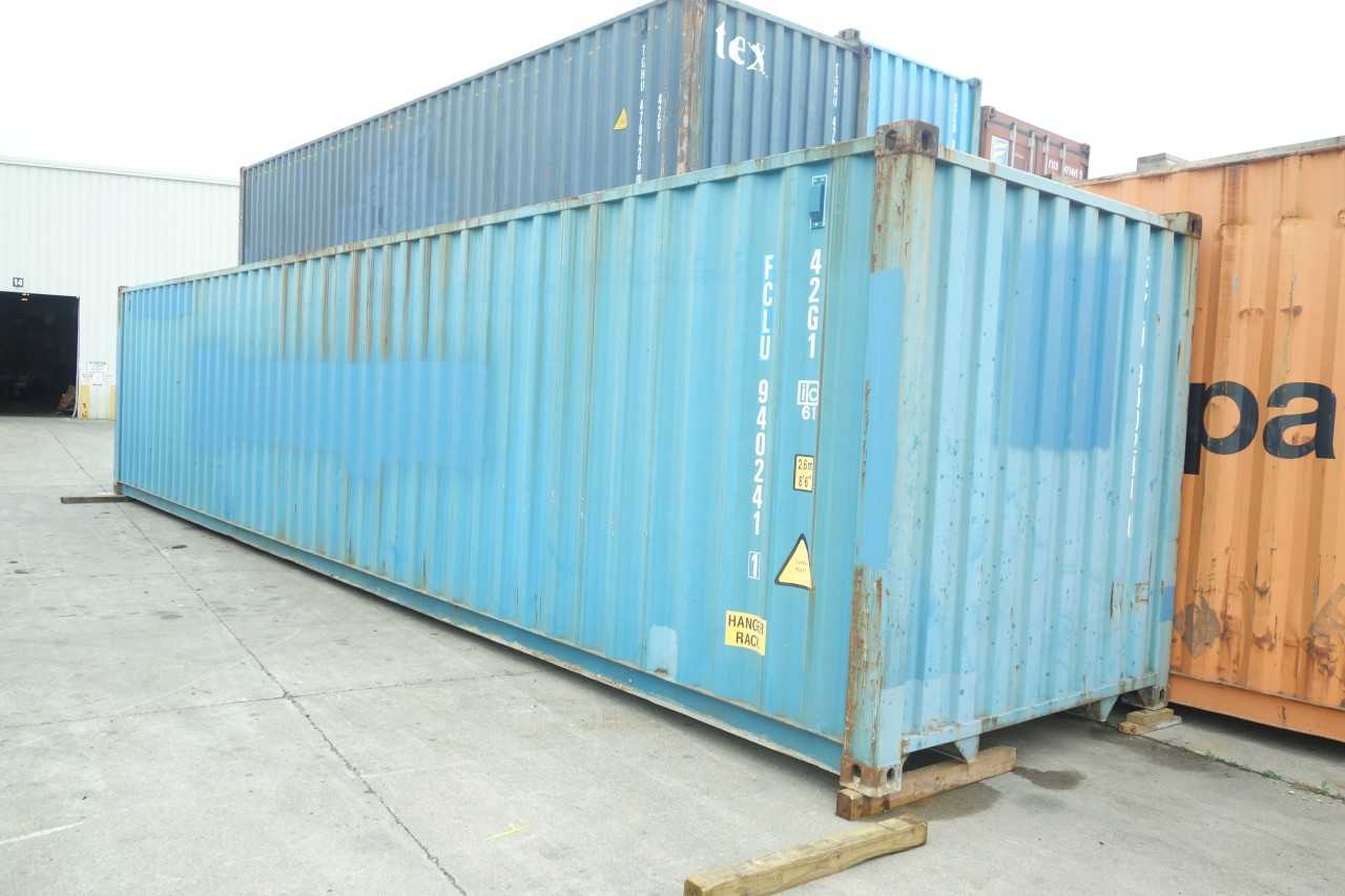 FLORENS 40FT STANDARD CUBE SHIPPING CONTAINER - INDUSTRIAL PARTS