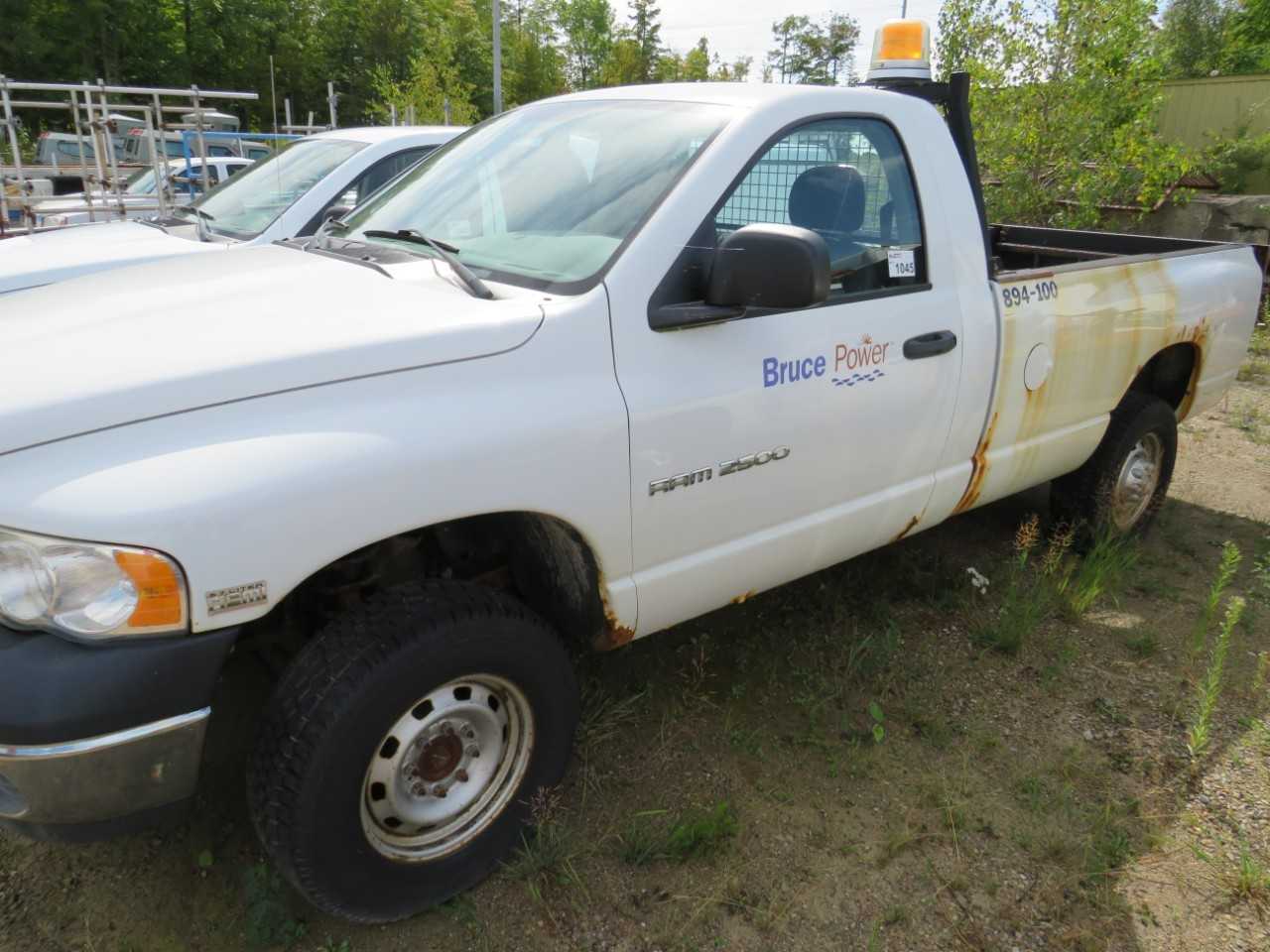 2005 DODGE RAM 2500 4X4 5.7L PICKUP TRUCK - HYDRO EXCAVATOR TRUCKS