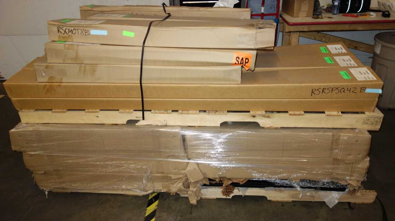 2 PALLETS OF EATON 42U 1200MM S PANEL RACK ENCLOSURE KITS - ELECTRICAL COMPONENTS