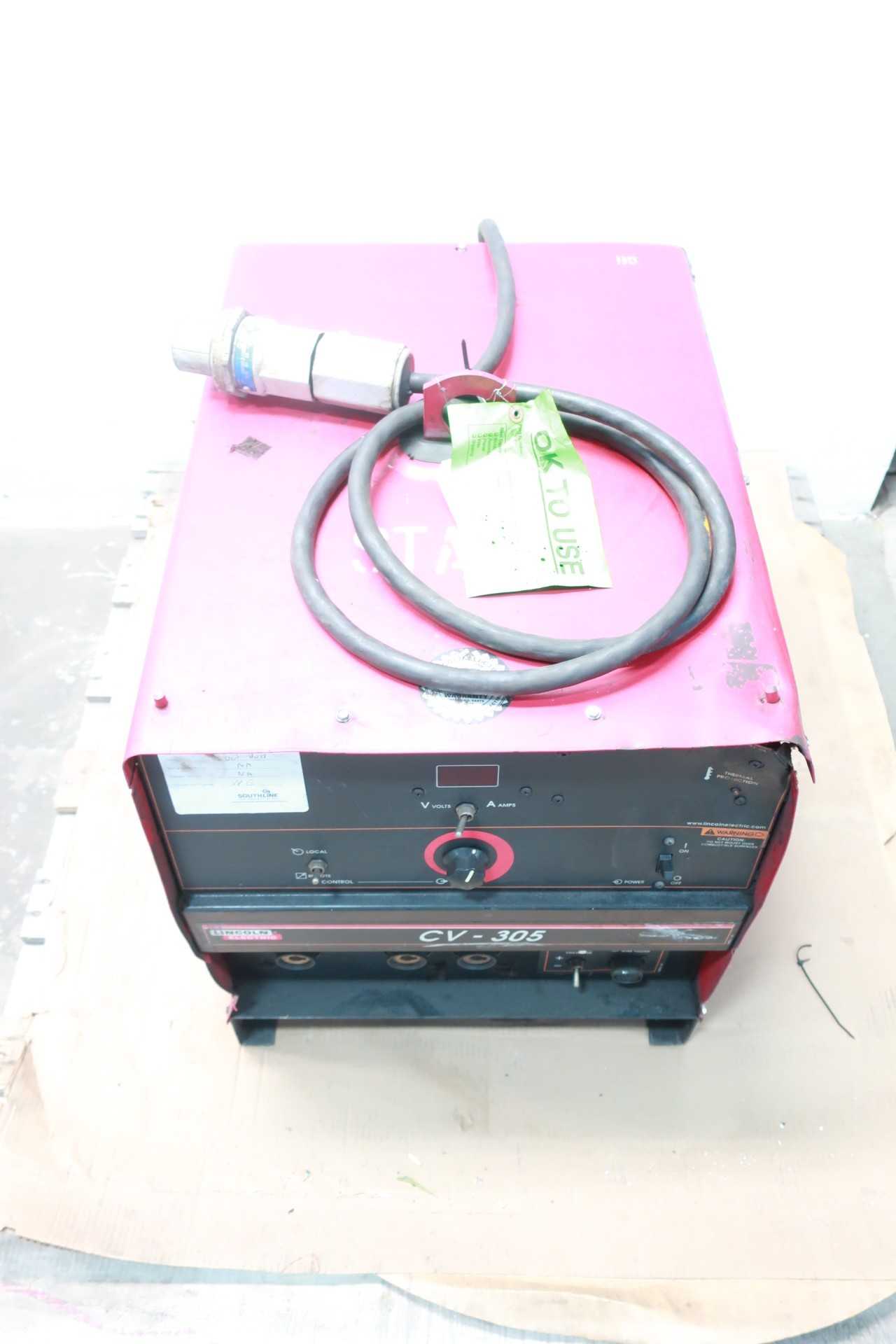 LINCOLN ELECTRIC CV-305 IDEALARC 3PH 230/460/575V-AC MIG WELDER - WELDING EQUIPMENT