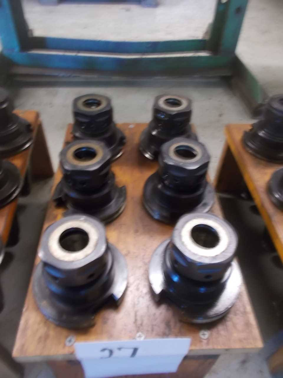 6 Valenite Cat 50 TG100 Collet Holders - MACHINING ACCESSORIES & TOOLING