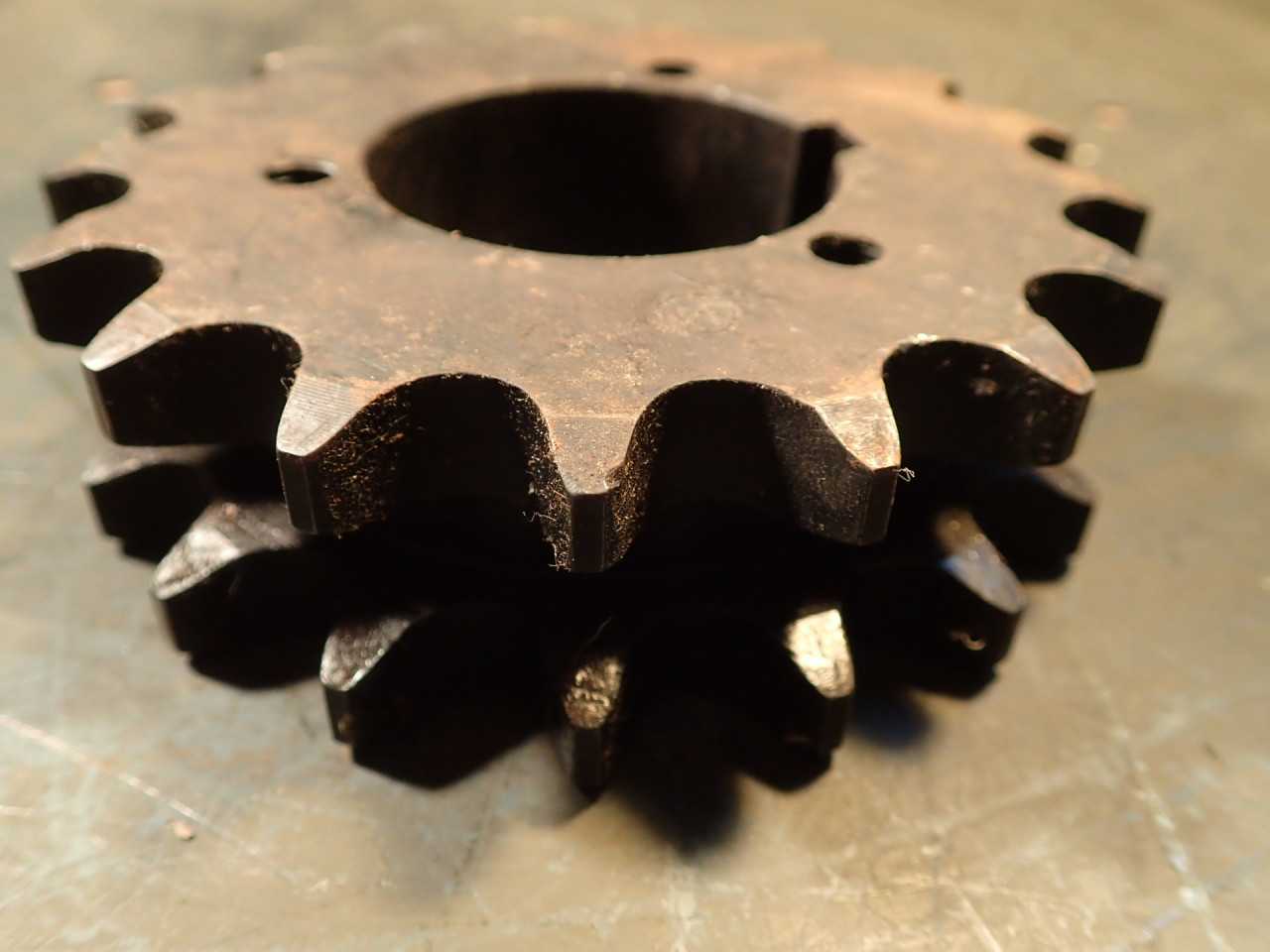 Browning D60P17 #60 2-Strand Chain Sprocket:17-Tooth QD Bushing Bore: NOS Unused - ROLLER CHAIN