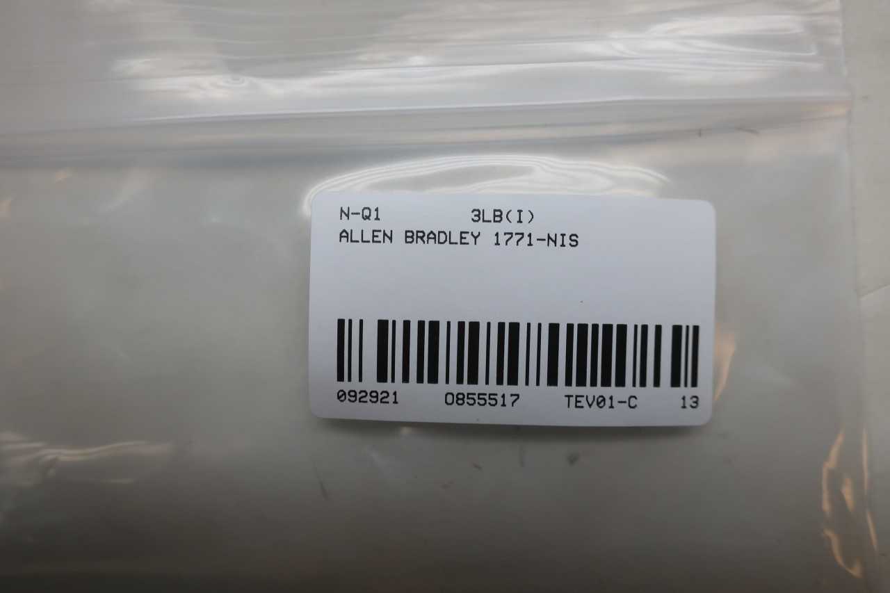ALLEN BRADLEY 1771-NIS PLC-5 ANALOG INPUT MODULE SER C - AUTOMATION & CONTROLS