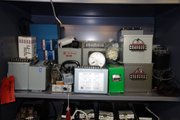 Lot of 5 Contents of Cabinet - Transducers, Timers, Relays, Meters, Circuit Boards - AUTOMATION & CONTROLS