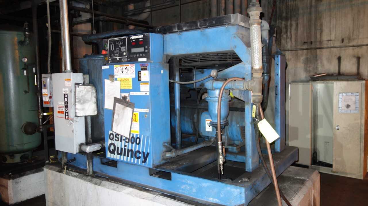 QUINCY QSI500ANA31EC ROTARY SCREW AIR COMPRESSOR - AIR COMPRESSORS