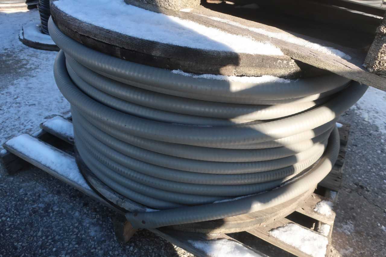 3 SPOOLS OF ASSORTED INSULATED CABLE-WIRE - ELECTRICAL COMPONENTS