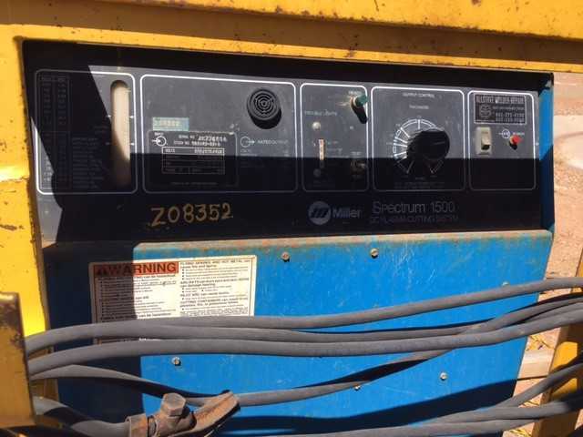 Miller Plasma Cutting System - MISCELLANEOUS