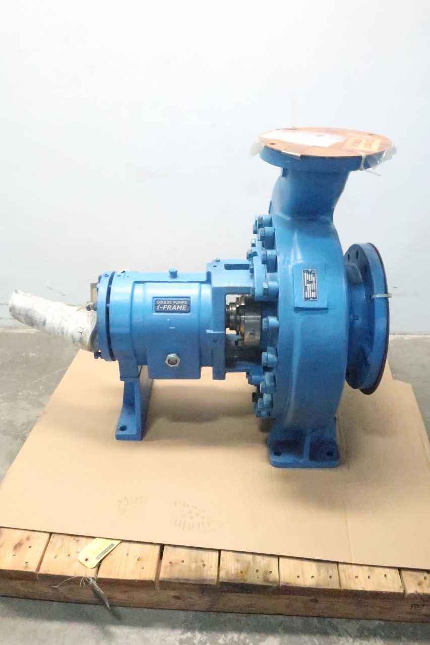 GOULDS 3180L I-FRAME STAINLESS 6X10 CENTRIFUGAL PUMP - CENTRIFUGAL PUMP GOULDS 3180L I-FRAME STAINLESS 6X10 CENTRIFUGAL PUMP - CENTRIFUGAL PUMP