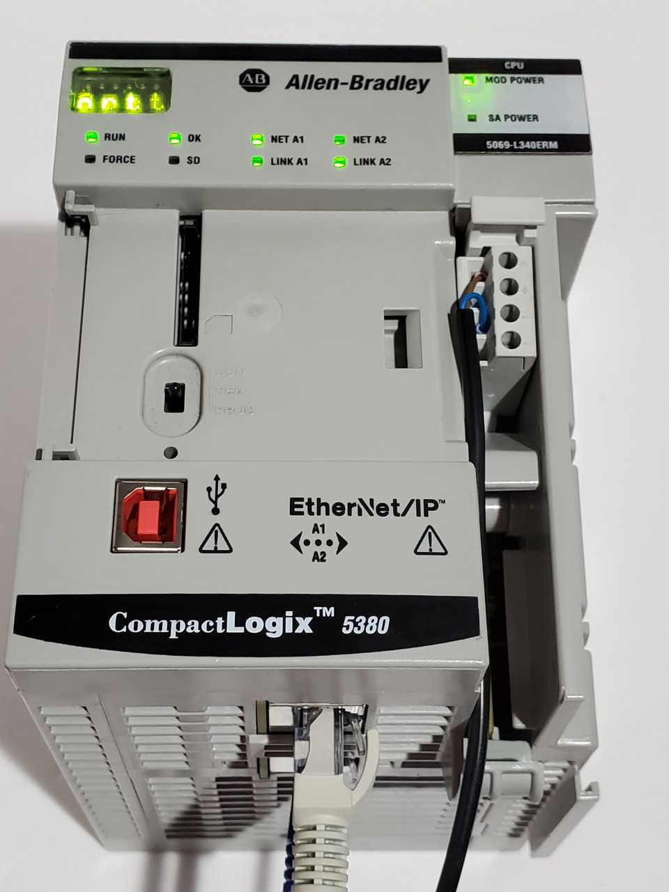 Allen Bradley CompactLogix 5069-L340ERM - AUTOMATION & CONTROLS Allen Bradley CompactLogix 5069-L340ERM - AUTOMATION & CONTROLS