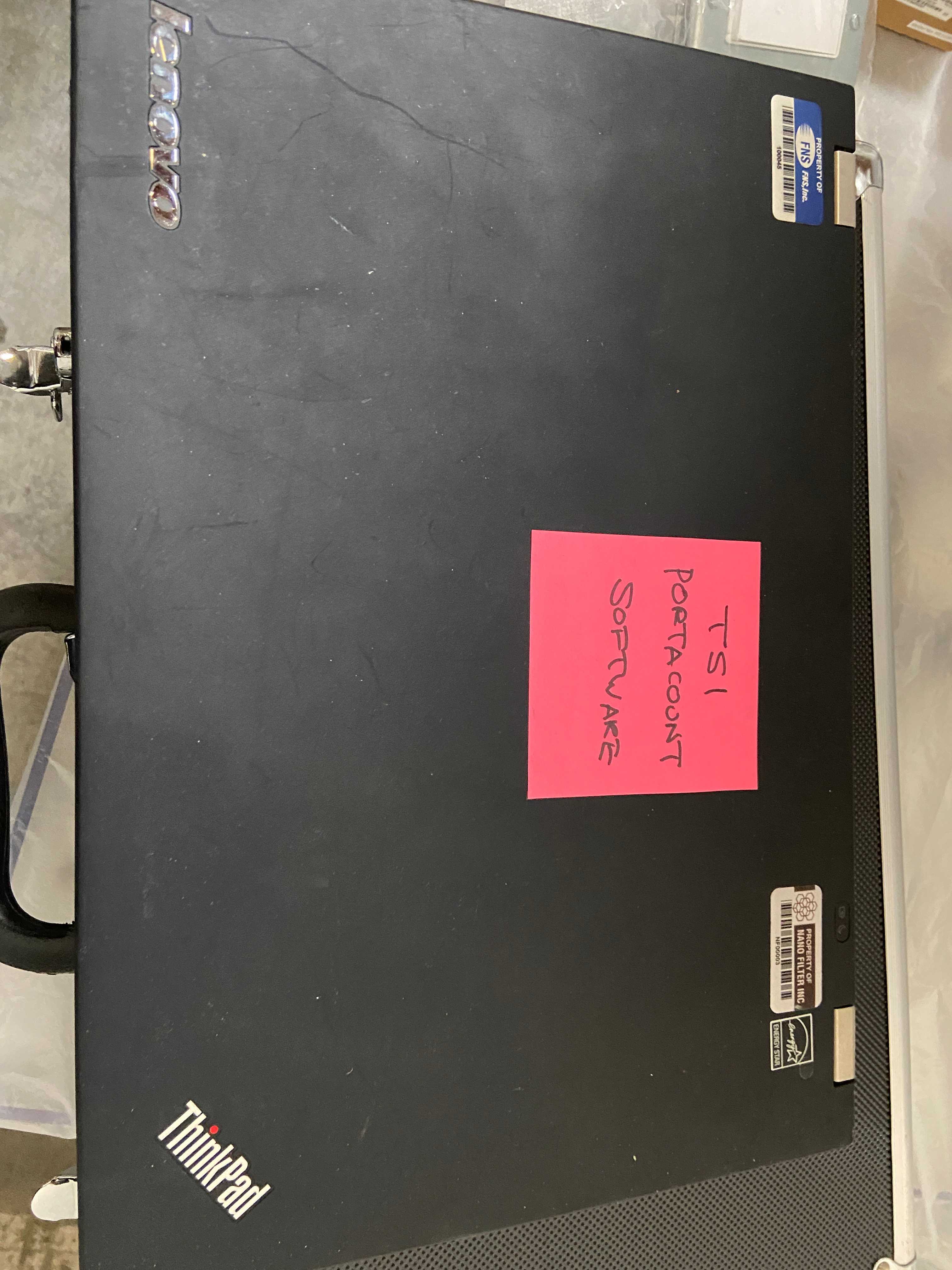 Lot of 2 TSI Portaccount Respirator Fit Tester - Model 8048-T and 8026 with laptop and software - LAB & SCIENTIFIC