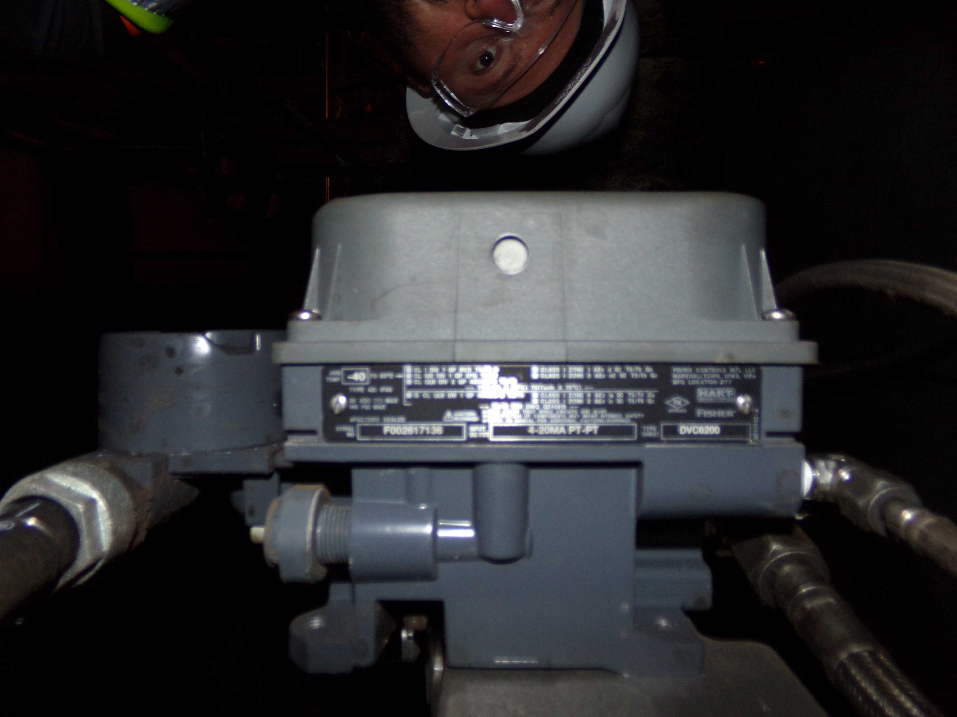 FISHER CONTROLS 478-U 6 INCH CONTROL VALVE - CONTROL VALVE