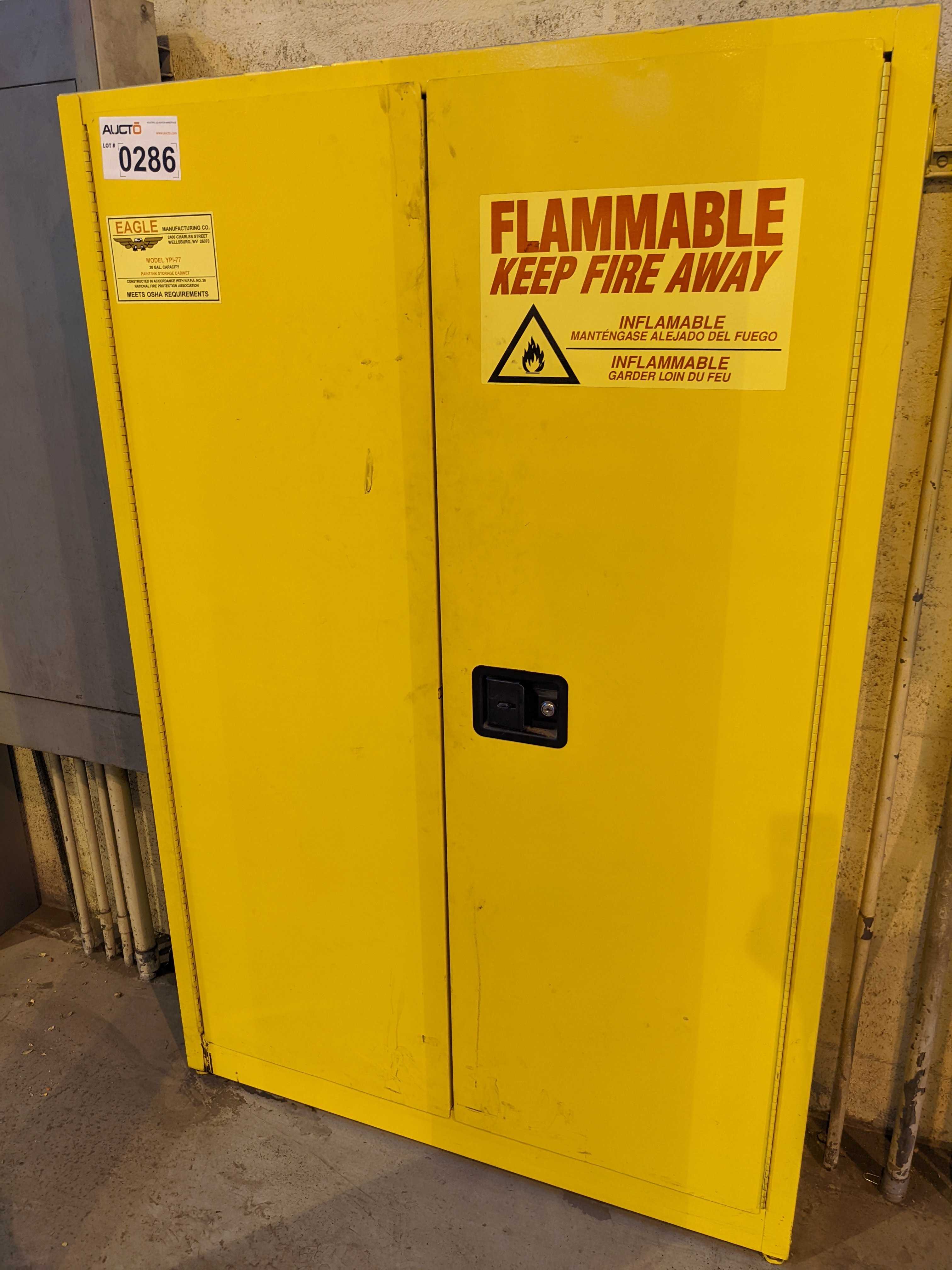 FIRE SAFETY CABINET WITH CONTENTS - SAFETY EQUIPMENT FIRE SAFETY CABINET WITH CONTENTS - SAFETY EQUIPMENT