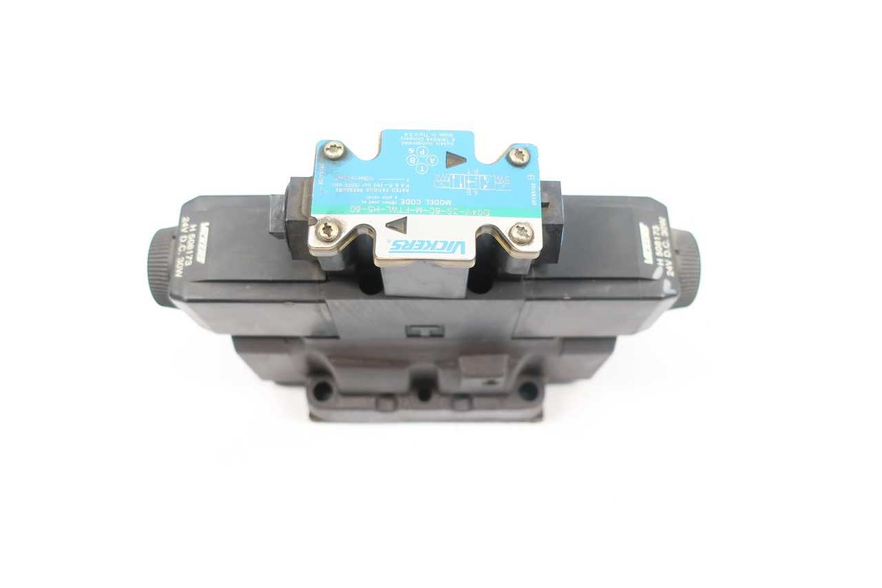 VICKERS DG4V-3S-6C-M-FTWL-H5-60 5000PSI 24V-DC HYDRAULIC VALVE - VALVES