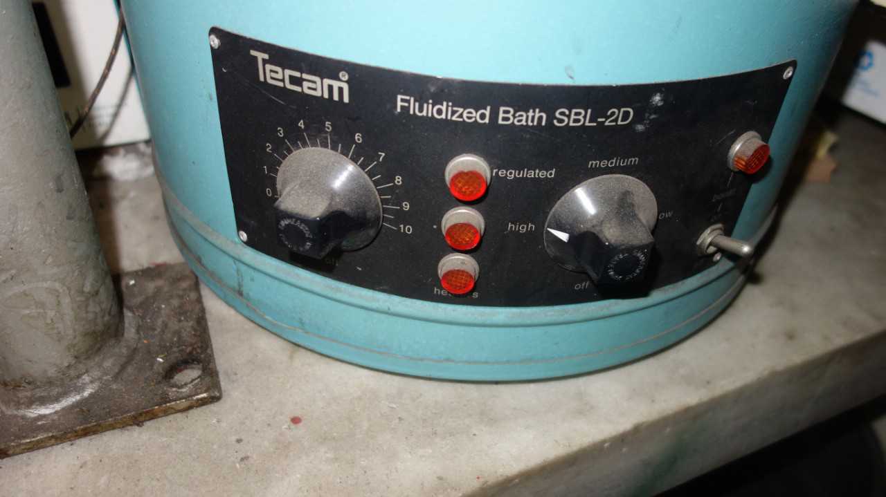 TECAM SBL-2D FLUIDIZED BATH W/ 1C4D CONTROLLER - LAB & SCIENTIFIC