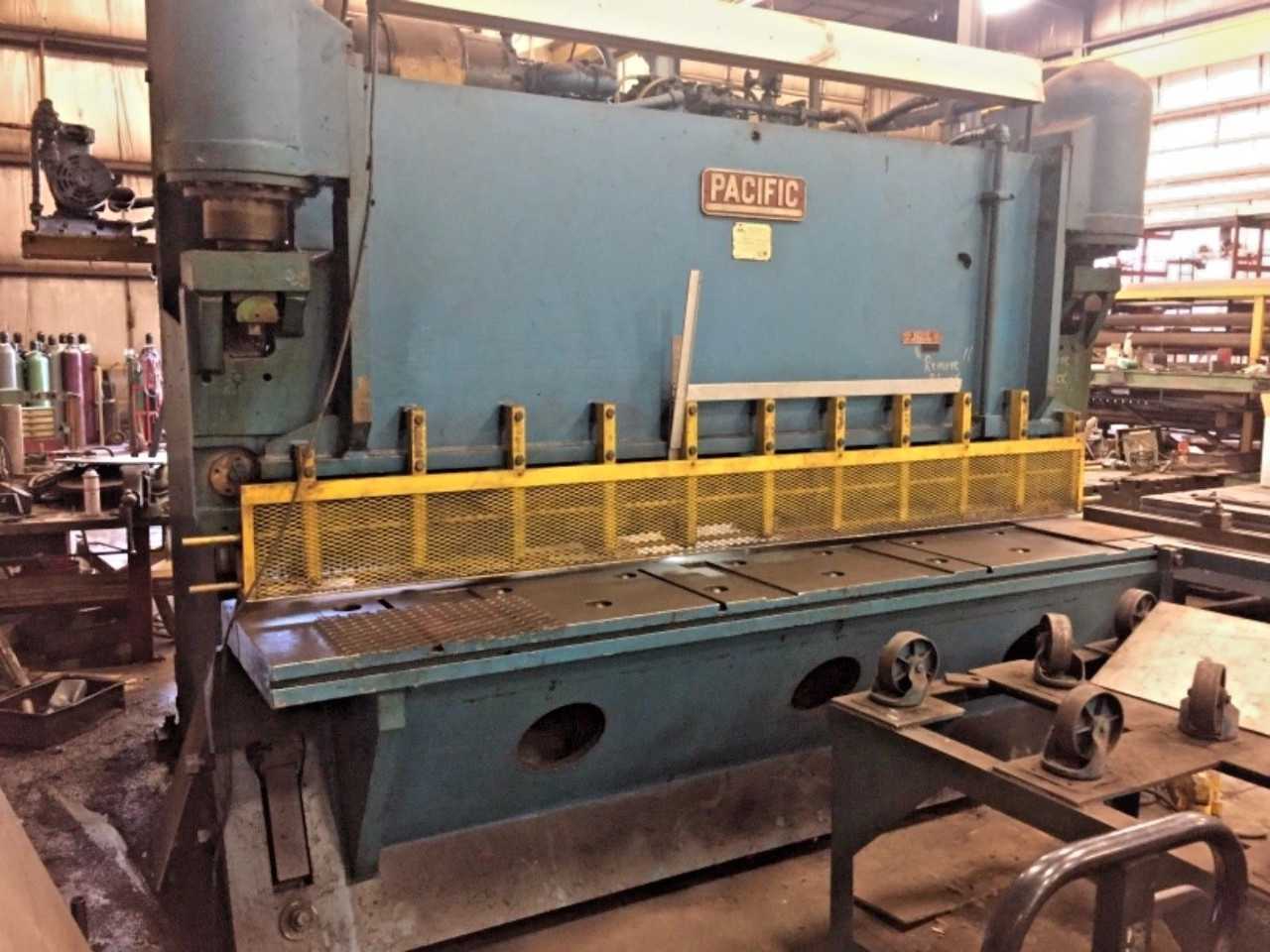 Pacific Hydraulic 1/2” x 10ft Shear, High Speed - METAL SHEARS