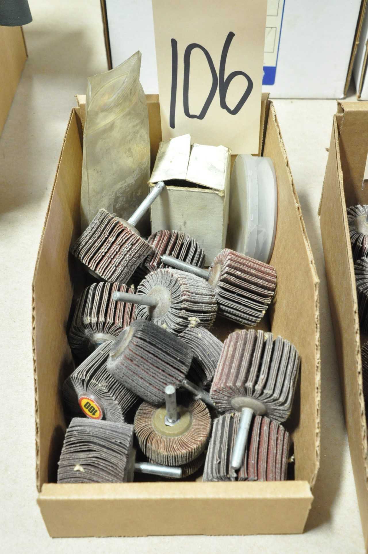 Flapper Sanding Wheels in 1 Box - ELECTRIC POWER TOOLS