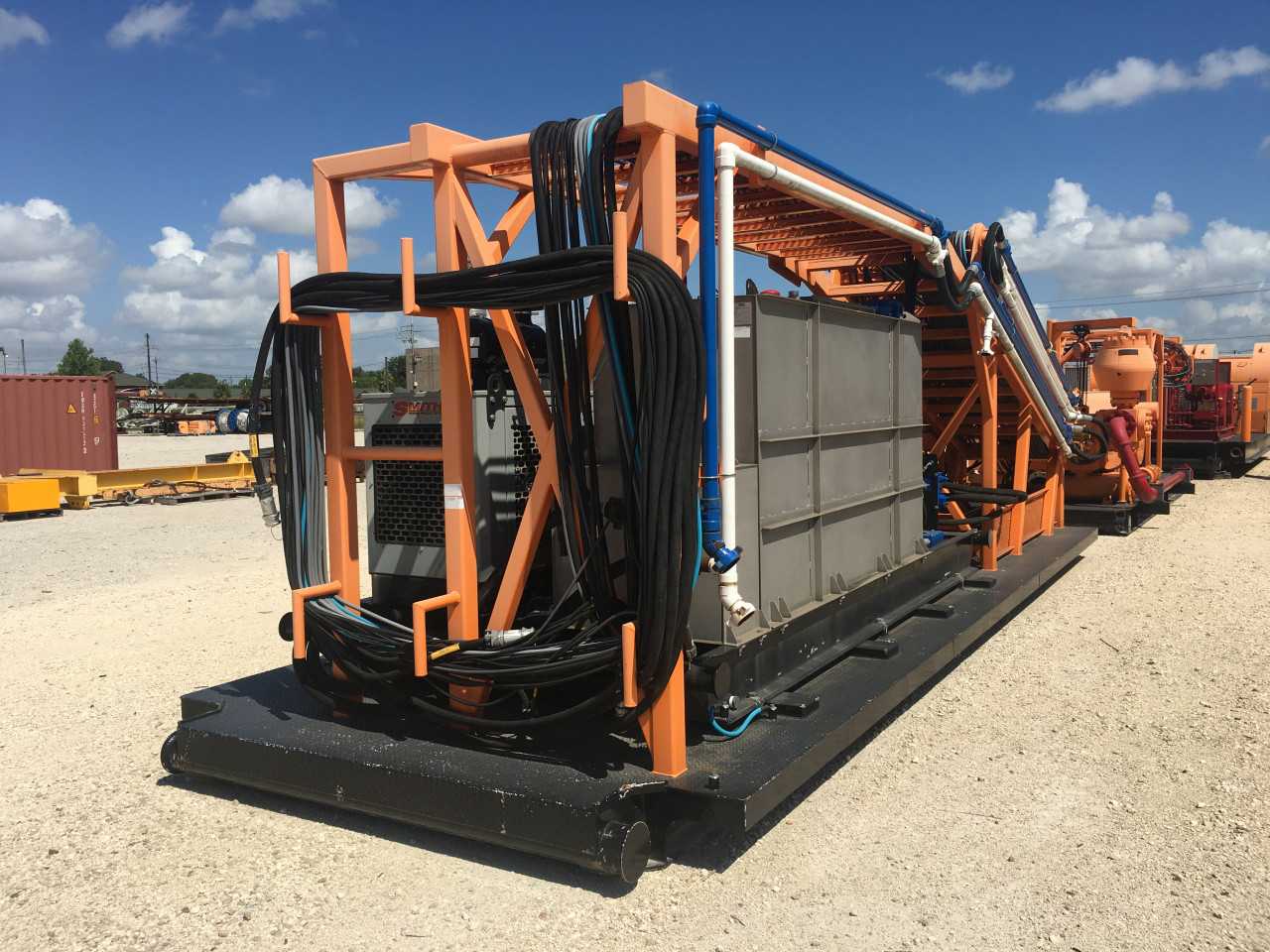Unused NOV Hydraulic Power Unit 3000Psi variable Dual Electric and Diesel pumps - PROCESS EQUIPMENT