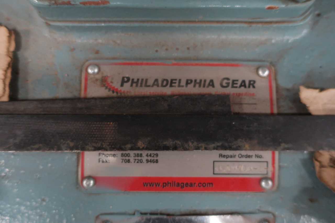 PHILADELPHIA GEAR DRIVE 6HR 15HP 1150RPM 78.66:1 - POWER TRANSMISSION