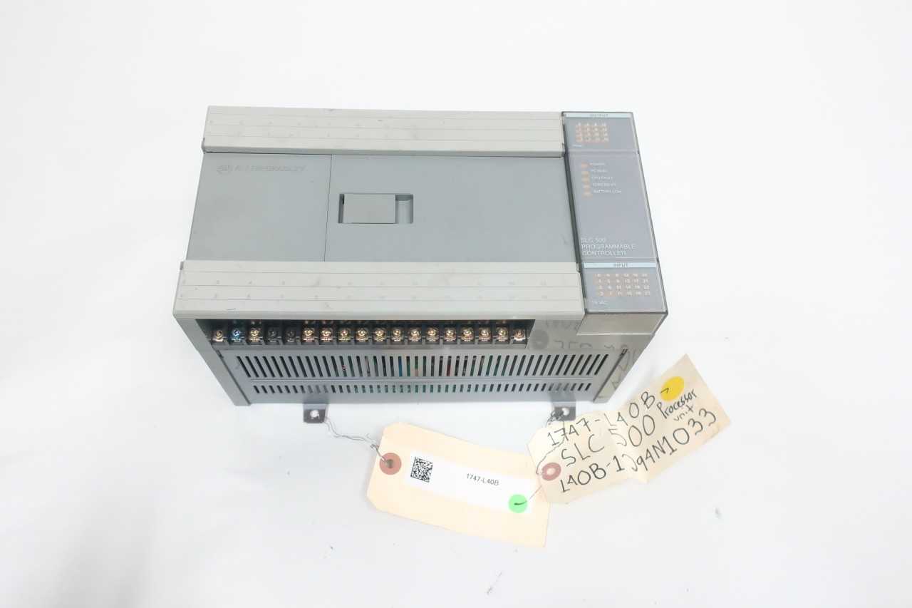 ALLEN BRADLEY 1747-L40B SER B PROCESSOR MODULE - AUTOMATION & CONTROLS ALLEN BRADLEY 1747-L40B SER B PROCESSOR MODULE - AUTOMATION & CONTROLS