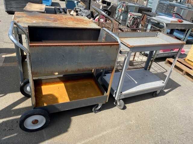 Lot of 4 Rolling Carts - ROLLING CARTS