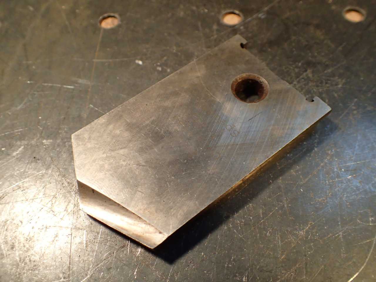 Allied Machine AMEC 1-25/32" 1.7812" C-Series Special (3" long) Spade Insert HSS - MACHINING EQUIPMENT PARTS