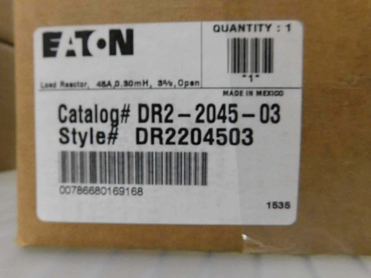 Lot of 1 Load Reactor - AUTOMATION & CONTROLS