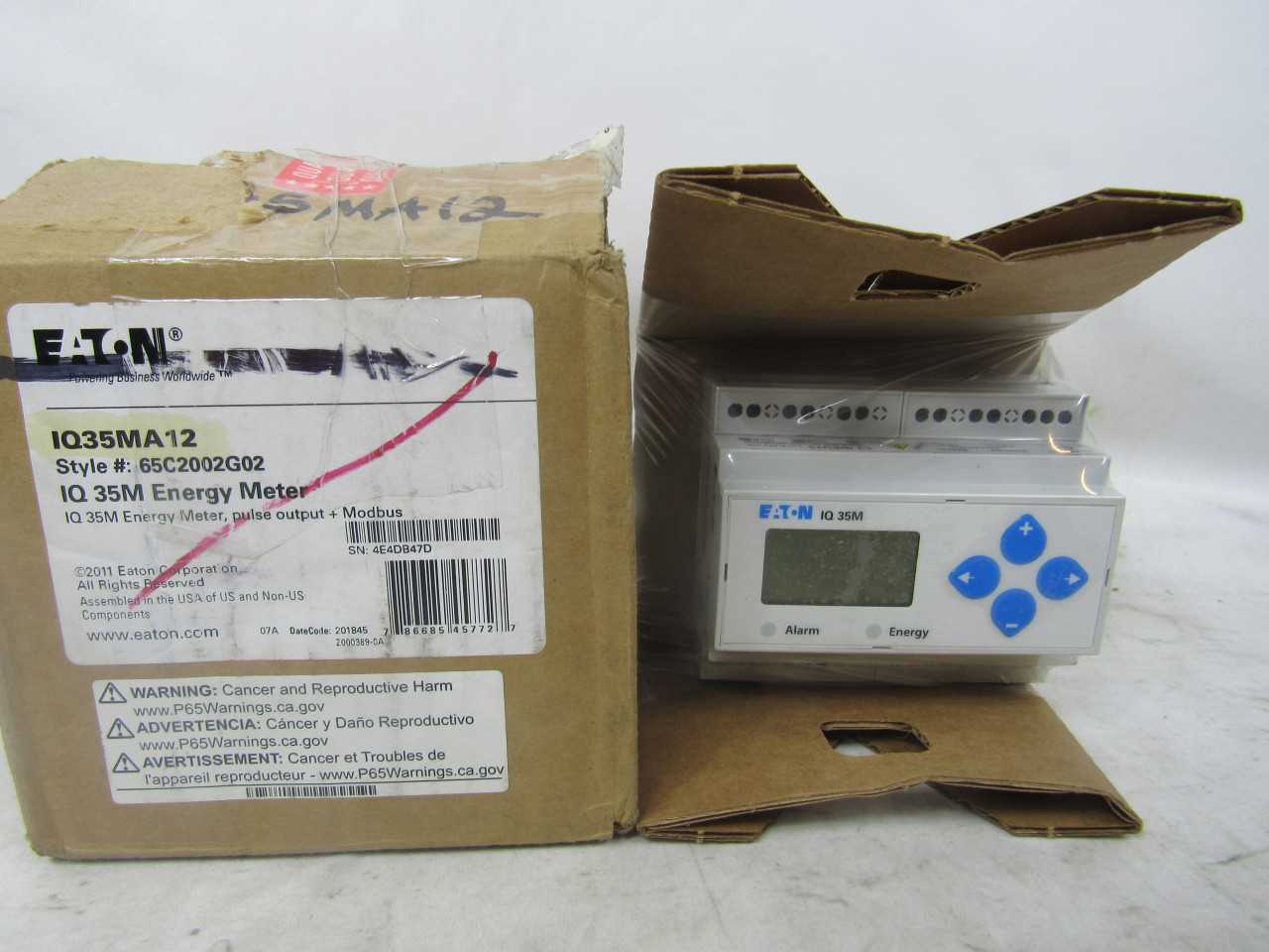 Lot of Quantity 1x IQ35MA12 Meter - VALVES