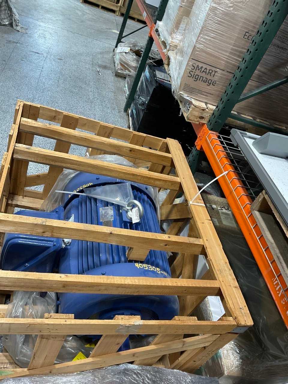 Teco/ Westinghouse Motor 200 hp, 460VAC - ELECTRIC MOTORS