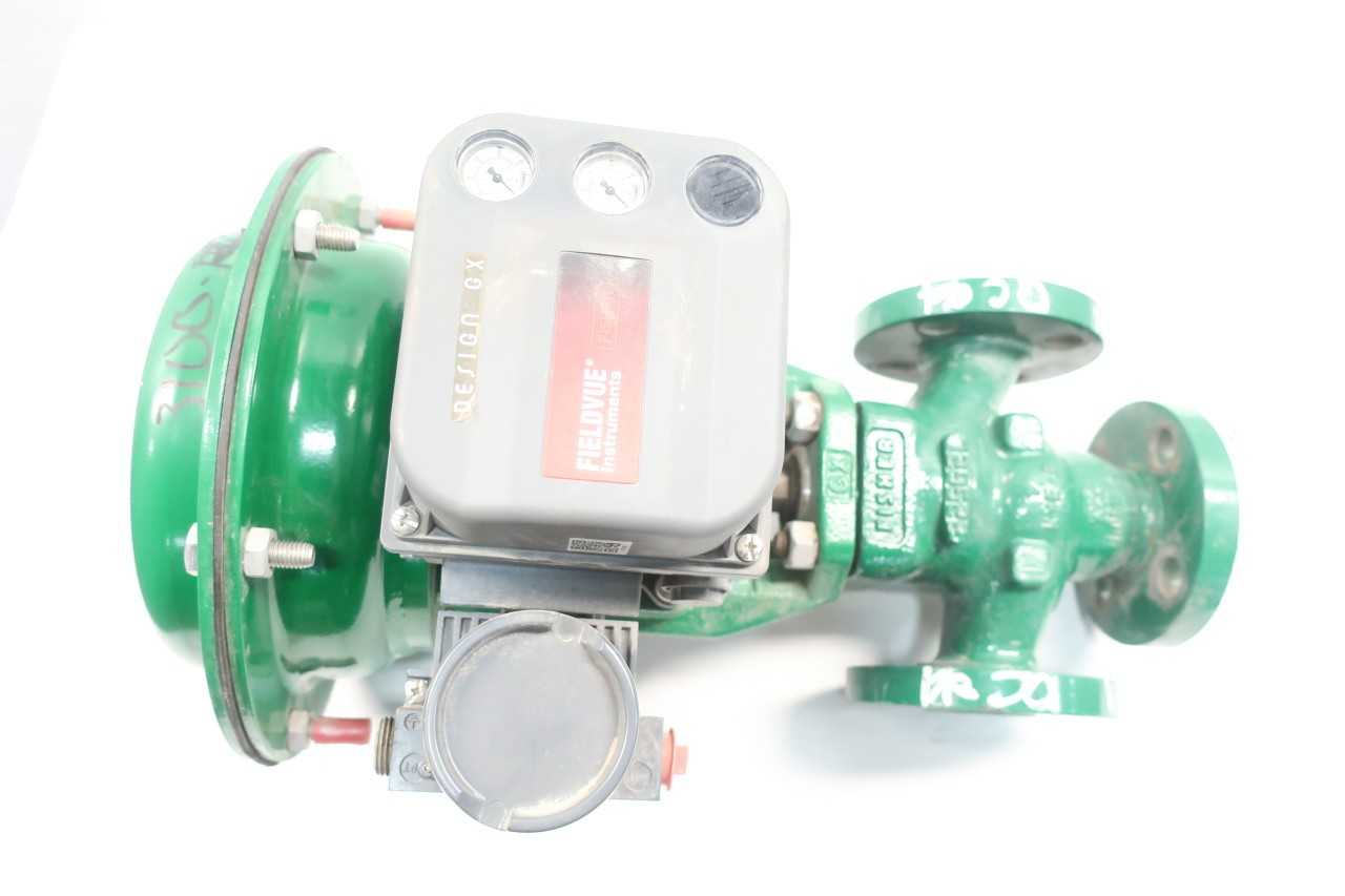 FISHER PNEUMATIC 300 STEEL FLANGED DVC6200 1IN CONTROL VALVE - CONTROL VALVE