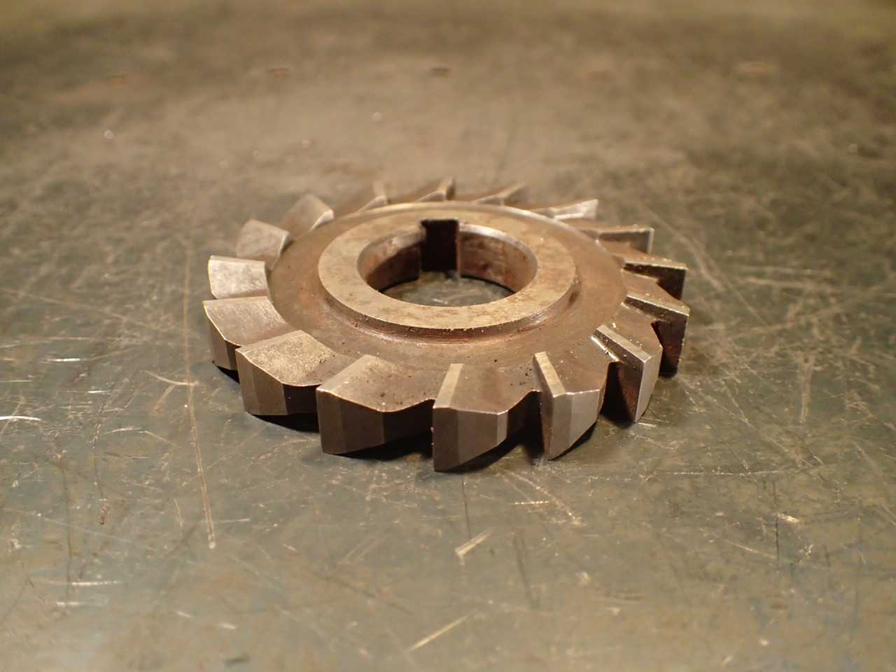 Goddard & Goddard 2-7/8" x .374" Plain Tooth Side Milling Cutter: 1" Arbor Hole - MILLING TOOLS