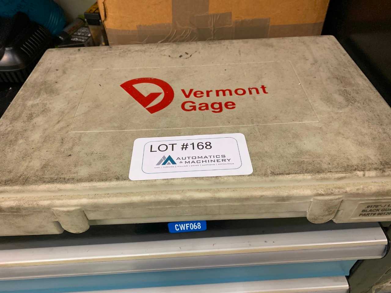 Vermont .9170"-.1000" Pin Gauge Set - INSTRUMENTATION