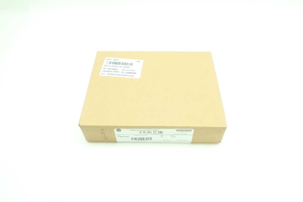 NEW ALLEN BRADLEY 1756-CN2 CONTROLLOGIX COMMUNICATION MODULE SER C - AUTOMATION & CONTROLS