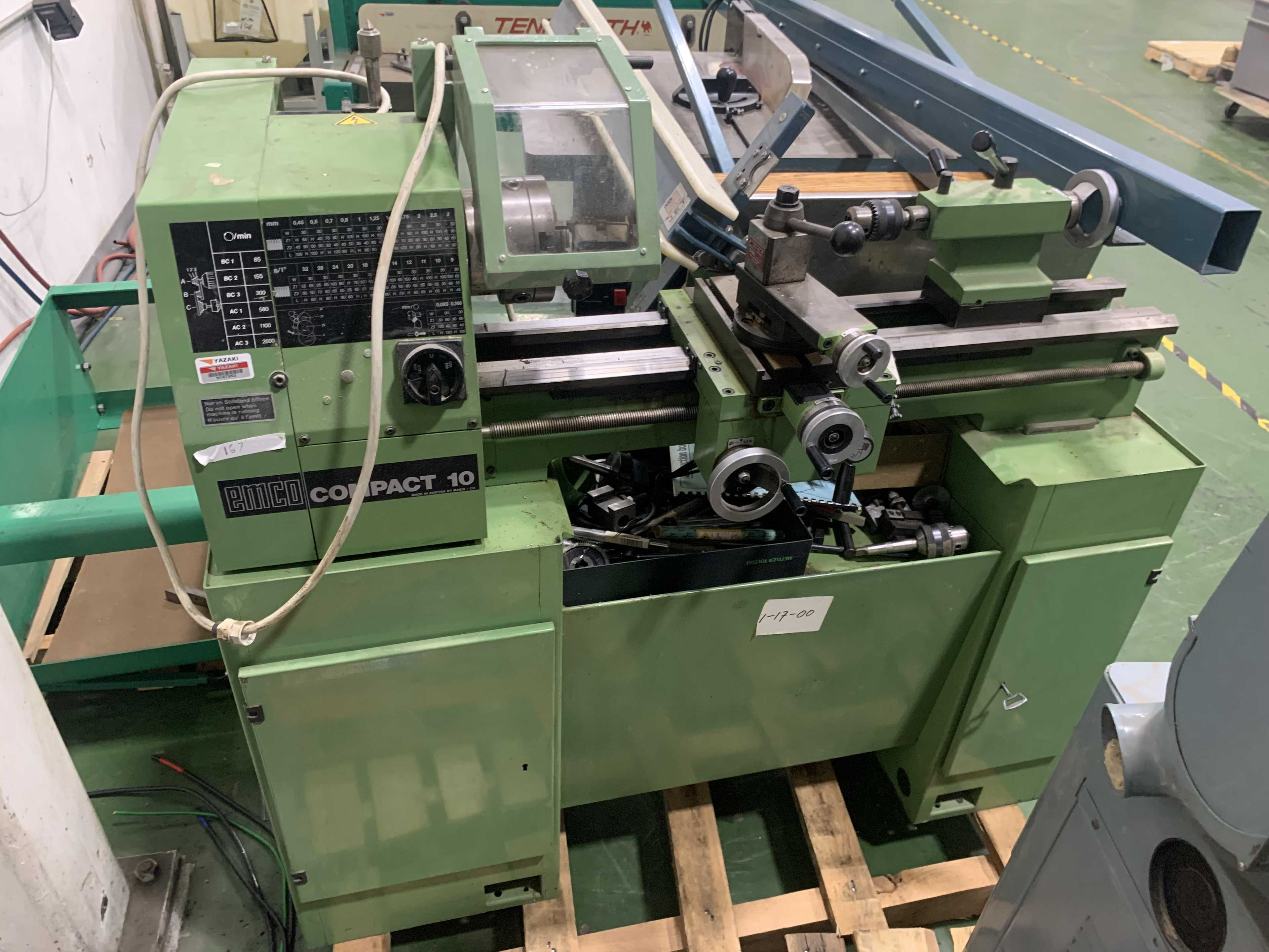 EMCO COMPACT 10 LATHE - LATHES