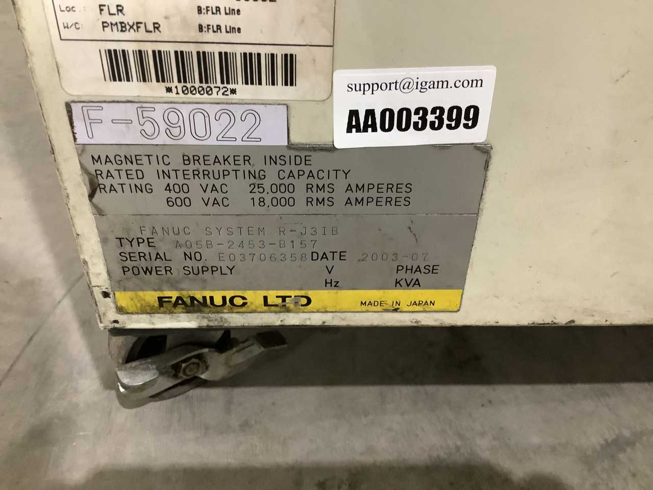 Fanuc 2000IA 200F (No guarantee operational) - INDUSTRIAL ROBOTS
