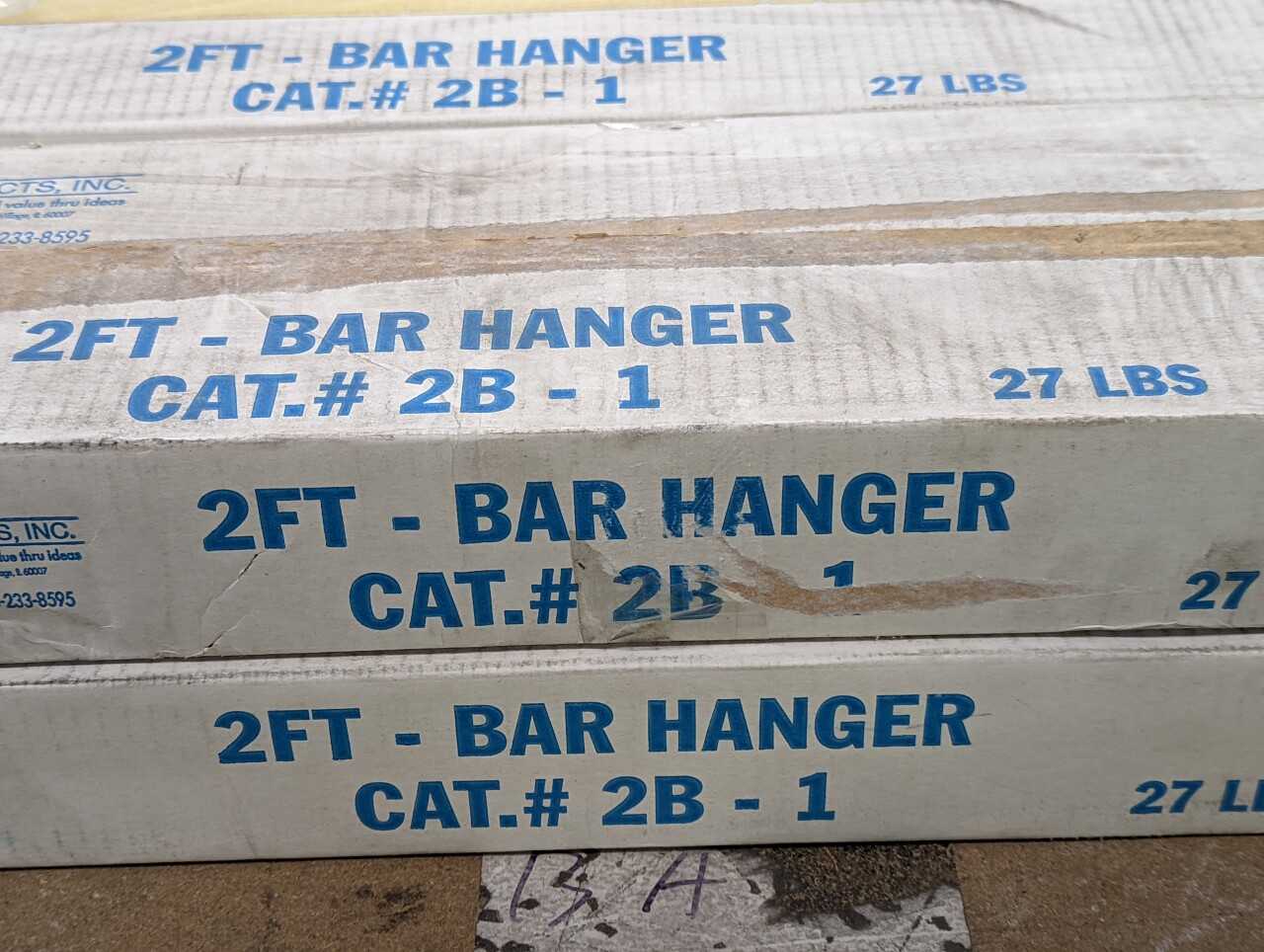 [SP Products - 5 Cases of 25 + Case of 24] "2B-1" 2ft Bar Hangers - HAND TOOLS
