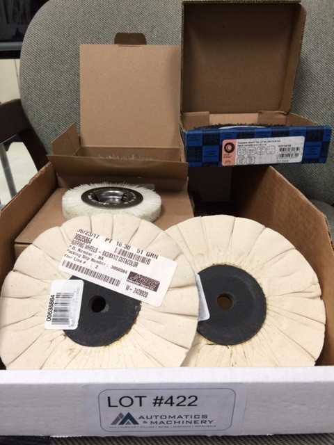 Assorted Deburring & Polishing Wheels (New) - MISCELLANEOUS