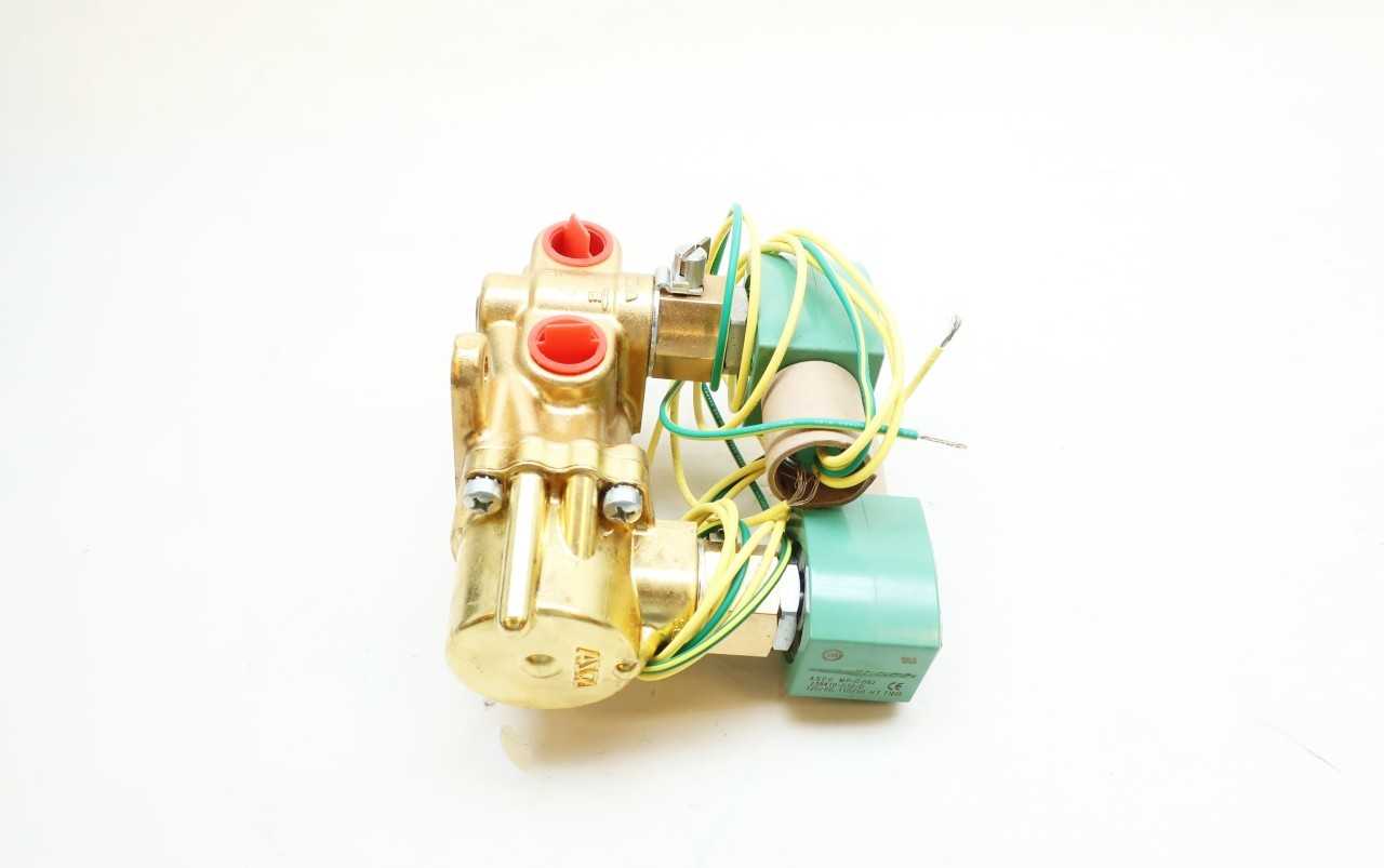 ASCO HT8344G082MO RED-HAT II 4-WAY 120V-AC 1/2IN NPT SOLENOID VALVE - SOLENOID VALVE