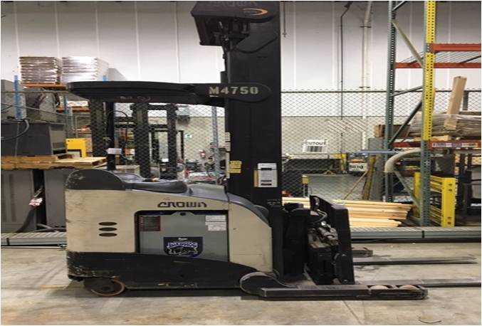 2005 Crown RD5225-30 double deep reach truck, Hebron, KY - FORKLIFTS