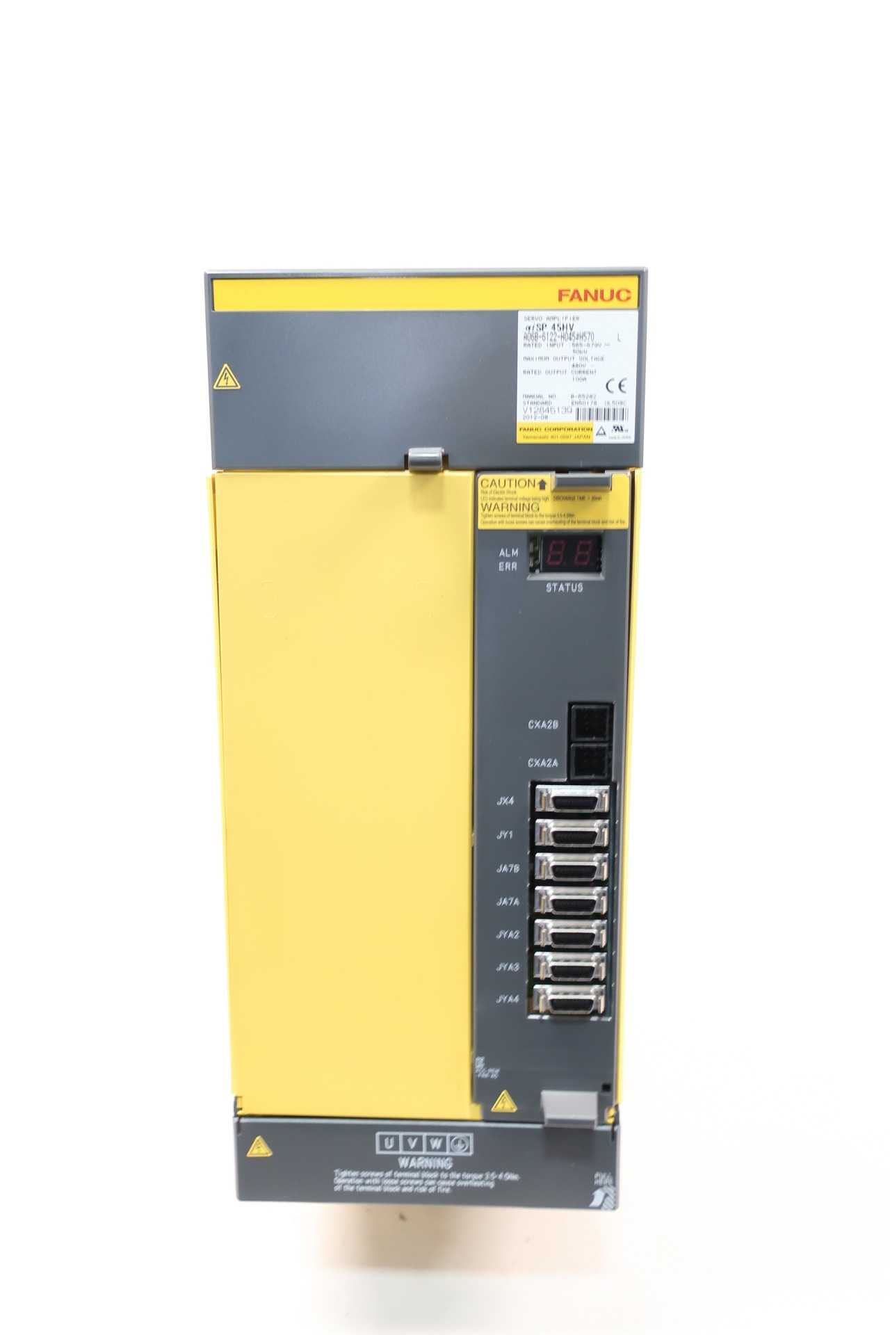 FANUC A06B-6122-H045#H570 SPINDLE AMPLIFIER 565-679V-AC 480V-AC 50KW - SERVO
