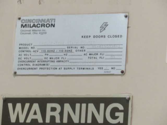 Cincinnati Milacron 30 V 3-Axes Bridge Mill - MILLING MACHINES