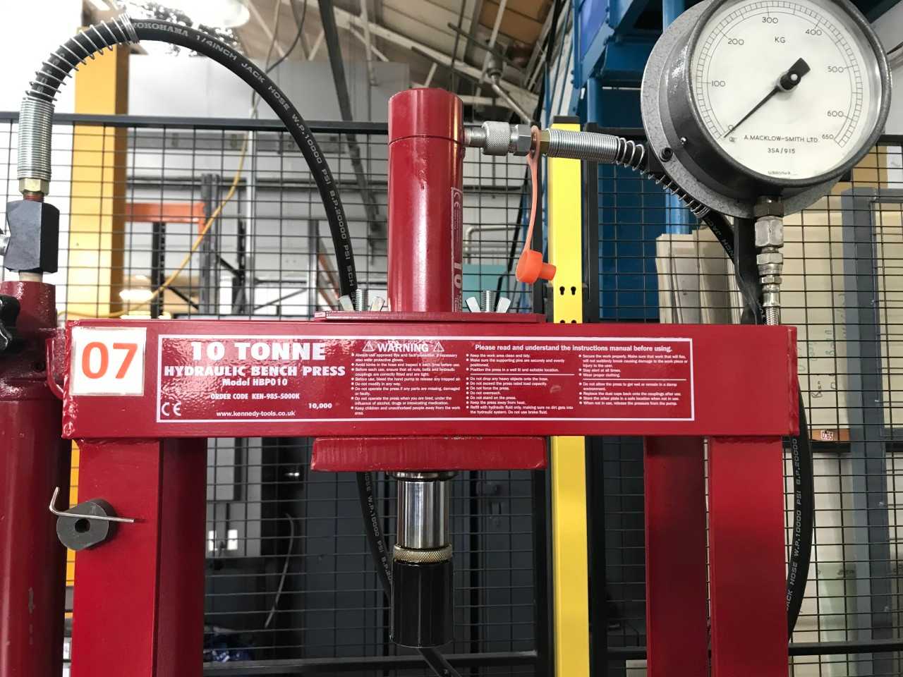 Kennedy - Manually Operated Hydraulic Press - PRESSES