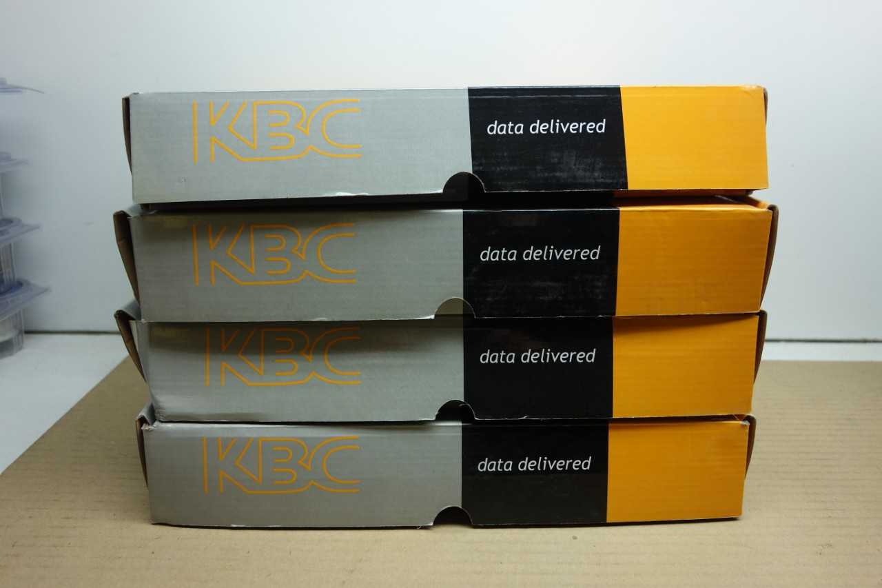 LOT OF 4 KBC FIBER OPTIC RECEIVERS - ELECTRICAL COMPONENTS
