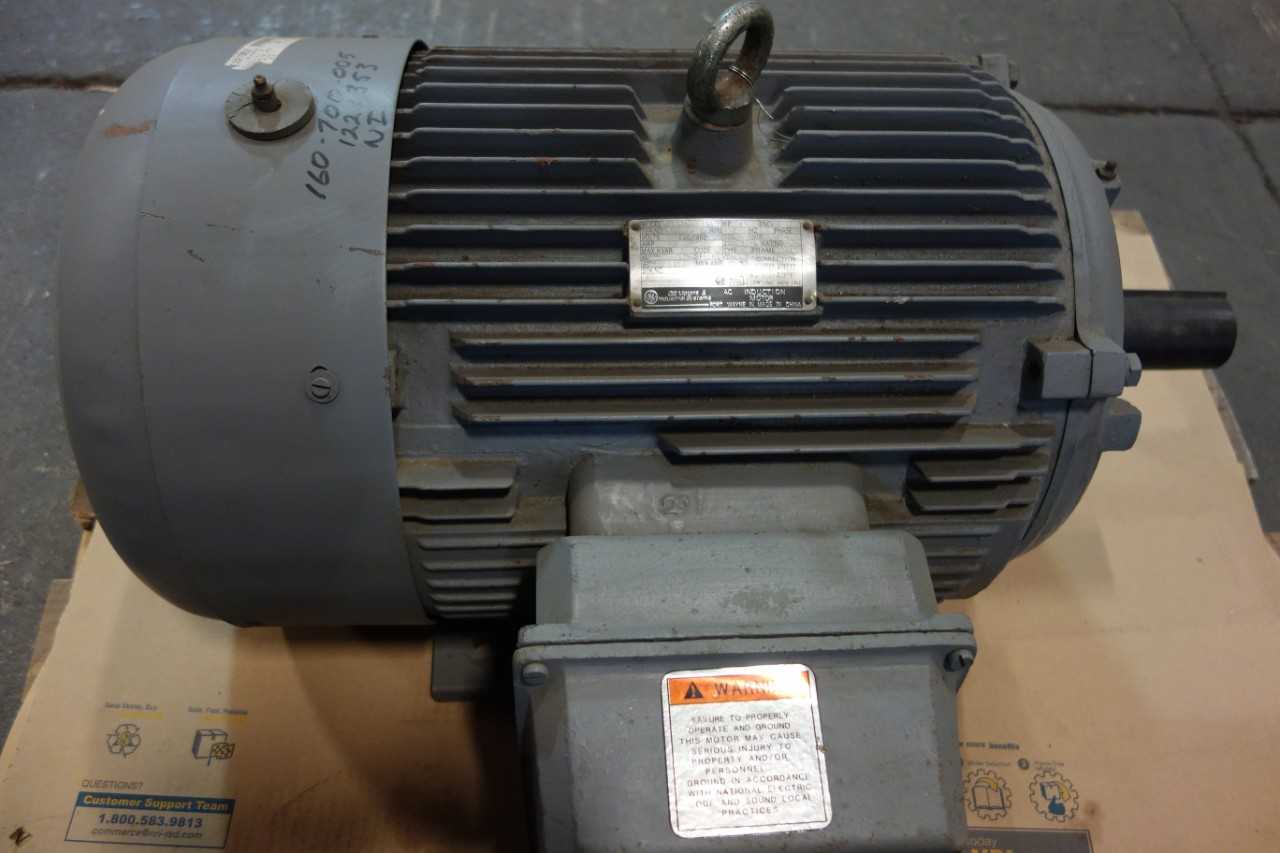 1 PALLET OF BALDOR SUPER-E XEX 30HP AC ELECTRIC MOTOR, GENERAL ELECTRIC 40HP AC MOTOR - ELECTRIC MOTORS